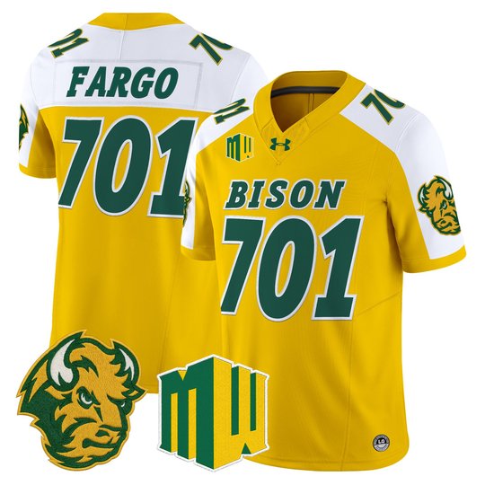 Men's North Dakota State Bison 2026 Vapor Limited Jersey - All Stitched