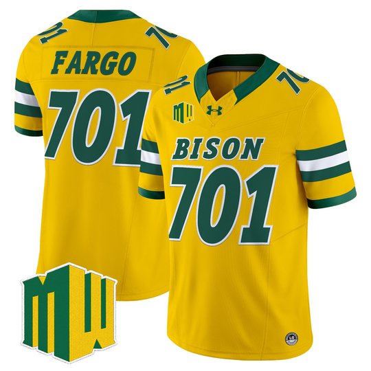 Men's North Dakota State Bison 2026 Vapor Limited Jersey - All Stitched