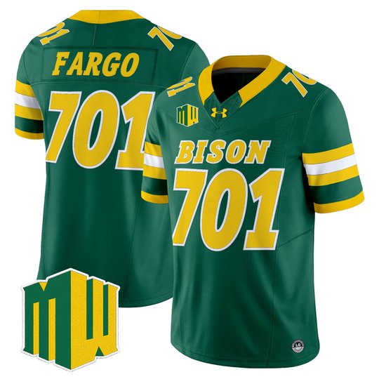 Men's North Dakota State Bison 2026 Vapor Limited Jersey - All Stitched
