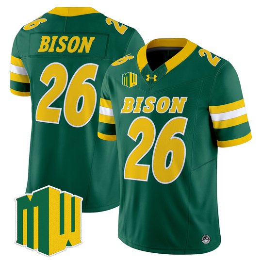 Men's North Dakota State Bison 2026 Vapor Limited Jersey - All Stitched