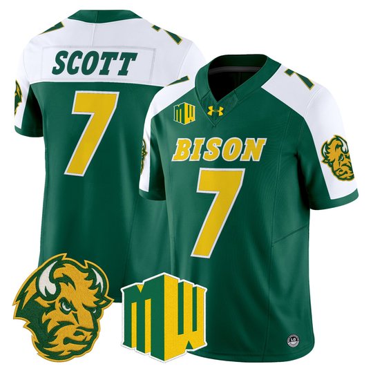 Men's North Dakota State Bison 2026 Vapor Limited Jersey - All Stitched