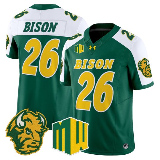 Men's North Dakota State Bison 2026 Vapor Limited Jersey - All Stitched