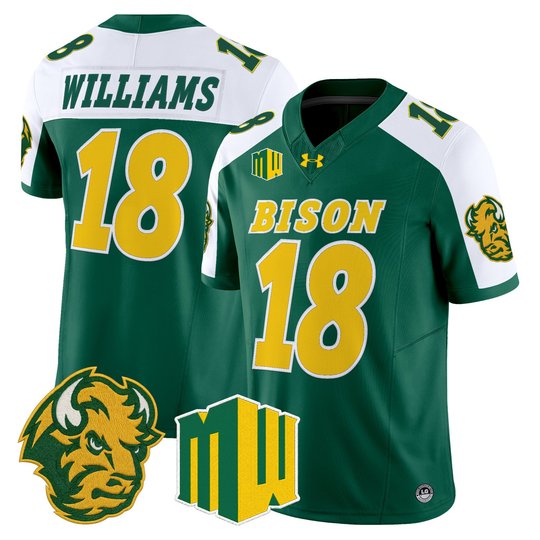 Men's North Dakota State Bison 2026 Vapor Limited Jersey - All Stitched