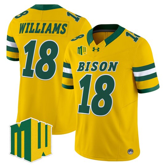 Men's North Dakota State Bison 2026 Vapor Limited Jersey - All Stitched