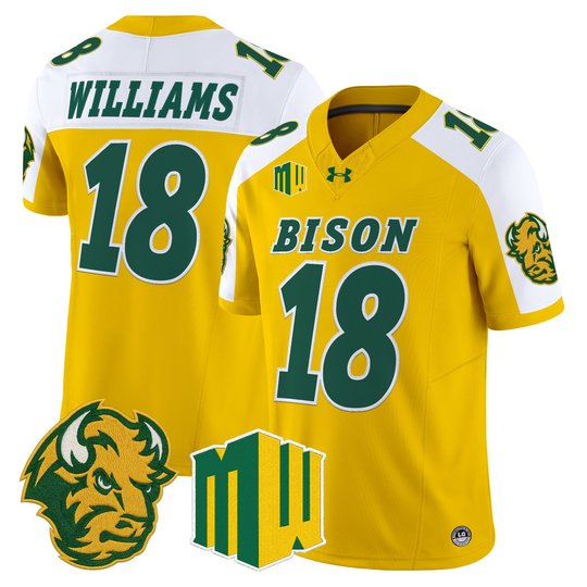 Men's North Dakota State Bison 2026 Vapor Limited Jersey - All Stitched