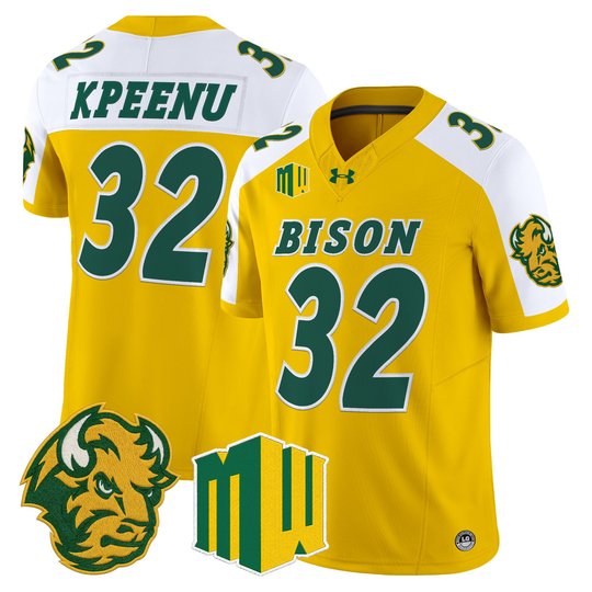 Men's North Dakota State Bison 2026 Vapor Limited Jersey - All Stitched