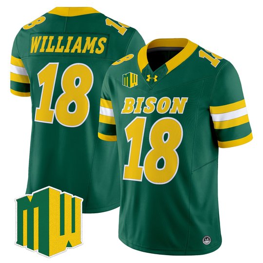 Men's North Dakota State Bison 2026 Vapor Limited Jersey - All Stitched