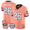 Men's Georgia Bulldogs The Big Peach Vapor Limited Jersey - All Stitched