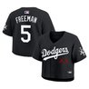 Women's Los Angeles Dodgers x KAWS Cropped Baseball Jersey - All Stitched