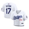Women's Los Angeles Dodgers x KAWS Cropped Baseball Jersey - All Stitched
