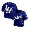 Women's Los Angeles Dodgers x KAWS Cropped Baseball Jersey - All Stitched