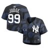 Women's Yankees x KAWS Cropped Baseball Jersey - All Stitched