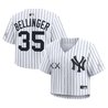 Women's Yankees x KAWS Cropped Baseball Jersey - All Stitched