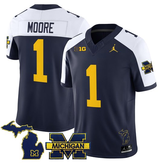 Men's Michigan Wolverines 2026 Vapor Limited Jersey - All Stitched