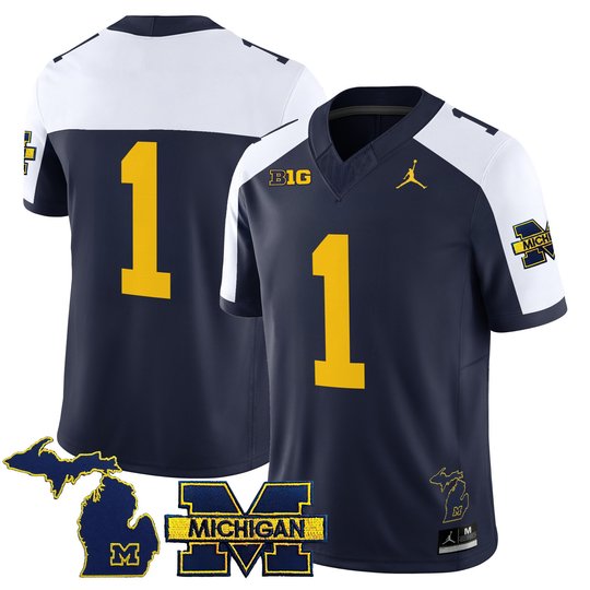 Men's Michigan Wolverines 2026 Vapor Limited Jersey - All Stitched