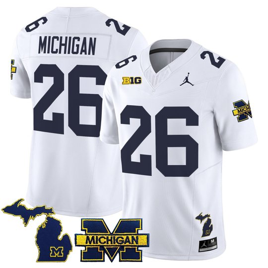 Men's Michigan Wolverines 2026 Vapor Limited Jersey - All Stitched