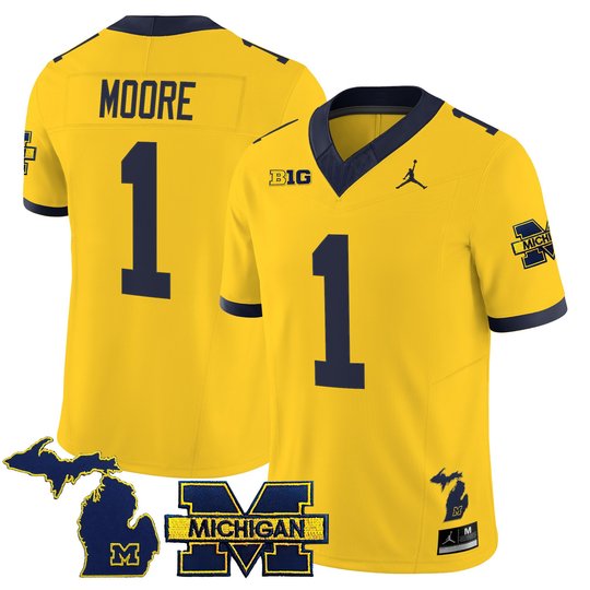 Men's Michigan Wolverines 2026 Vapor Limited Jersey - All Stitched