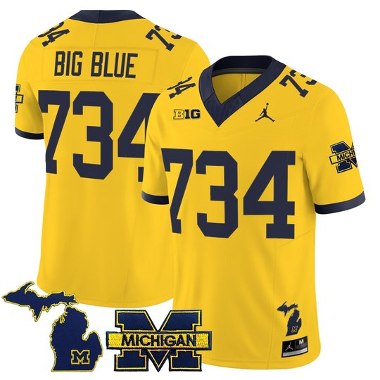 Men's Michigan Wolverines 2026 Vapor Limited Jersey - All Stitched