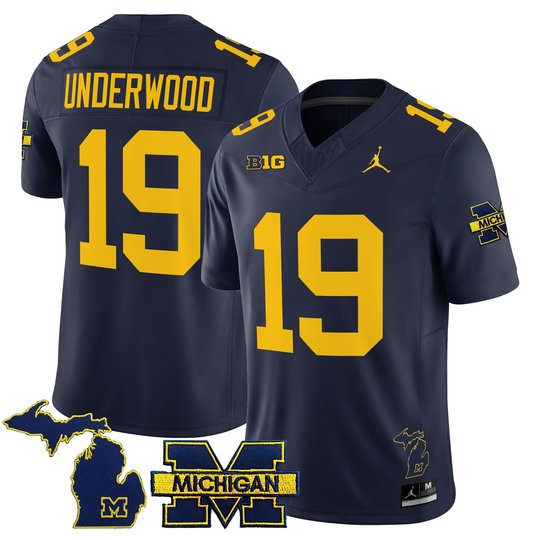 Men's Michigan Wolverines 2026 Vapor Limited Jersey - All Stitched