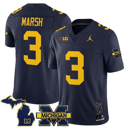 Men's Michigan Wolverines 2026 Vapor Limited Jersey - All Stitched