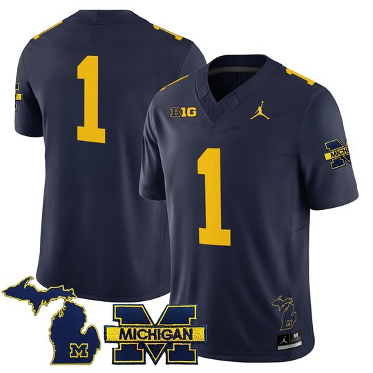 Men's Michigan Wolverines 2026 Vapor Limited Jersey - All Stitched