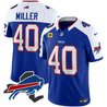 Men's Bills New York Patch Vapor Limited Jersey - All Stitched
