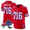 Men's Bills New York Patch Vapor Limited Jersey - All Stitched