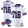 Men's Bills New York Patch Vapor Limited Jersey - All Stitched