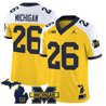 Men's Michigan Wolverines 2026 Vapor Limited Jersey - All Stitched