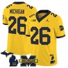 Men's Michigan Wolverines 2026 Vapor Limited Jersey - All Stitched