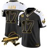 Men's Bills New York Patch Gold Vapor Limited Jersey - All Stitched