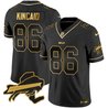 Men's Bills New York Patch Gold Vapor Limited Jersey - All Stitched