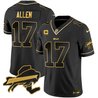 Men's Bills New York Patch Gold Vapor Limited Jersey - All Stitched