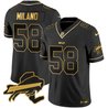 Men's Bills New York Patch Gold Vapor Limited Jersey - All Stitched