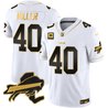 Men's Bills New York Patch Gold Vapor Limited Jersey - All Stitched