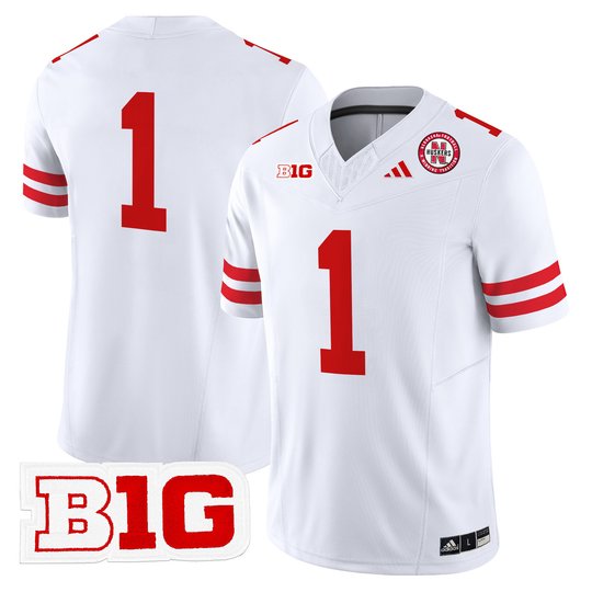 Men's Nebraska Cornhuskers 2024 Vapor Limited Jersey - All Stitched