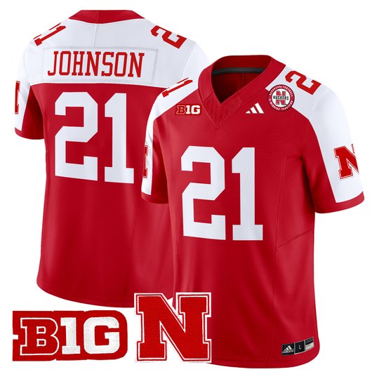 Men's Nebraska Cornhuskers 2024 Vapor Limited Jersey - All Stitched