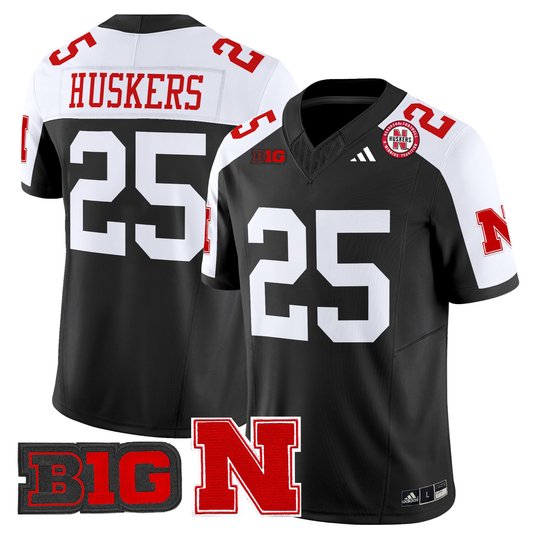 Men's Nebraska Cornhuskers 2025 Vapor Limited Jersey - All Stitched