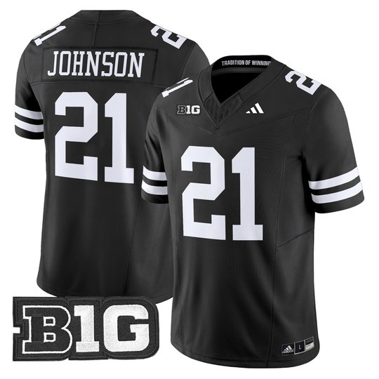Men's Nebraska Cornhuskers 2025 Vapor Limited Jersey - All Stitched