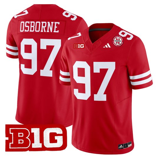 Men's Nebraska Cornhuskers 2025 Vapor Limited Jersey - All Stitched
