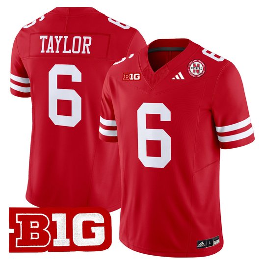 Men's Nebraska Cornhuskers 2025 Vapor Limited Jersey - All Stitched