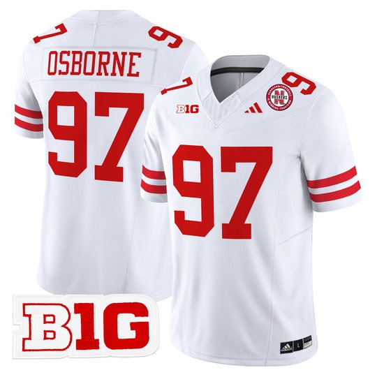 Men's Nebraska Cornhuskers 2025 Vapor Limited Jersey - All Stitched