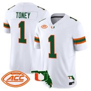 Men's Miami Hurricanes 2026 Florida Patch Vapor Limited Jersey - All Stitched