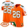 Men's Miami Hurricanes 2026 Florida Patch Vapor Limited Jersey - All Stitched