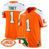 Men's Miami Hurricanes 2026 Florida Patch Vapor Limited Jersey - All Stitched