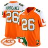Men's Miami Hurricanes 2026 Florida Patch Vapor Limited Jersey - All Stitched