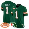 Men's Miami Hurricanes 2026 Florida Patch Vapor Limited Jersey - All Stitched