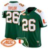 Men's Miami Hurricanes 2026 Florida Patch Vapor Limited Jersey - All Stitched