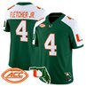 Men's Miami Hurricanes 2026 Florida Patch Vapor Limited Jersey - All Stitched