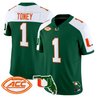 Men's Miami Hurricanes 2026 Florida Patch Vapor Limited Jersey - All Stitched